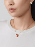 Lucky Spring earrings, plum blossom