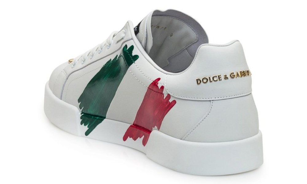 Dolce & Gabbana Portofino leather sneakers