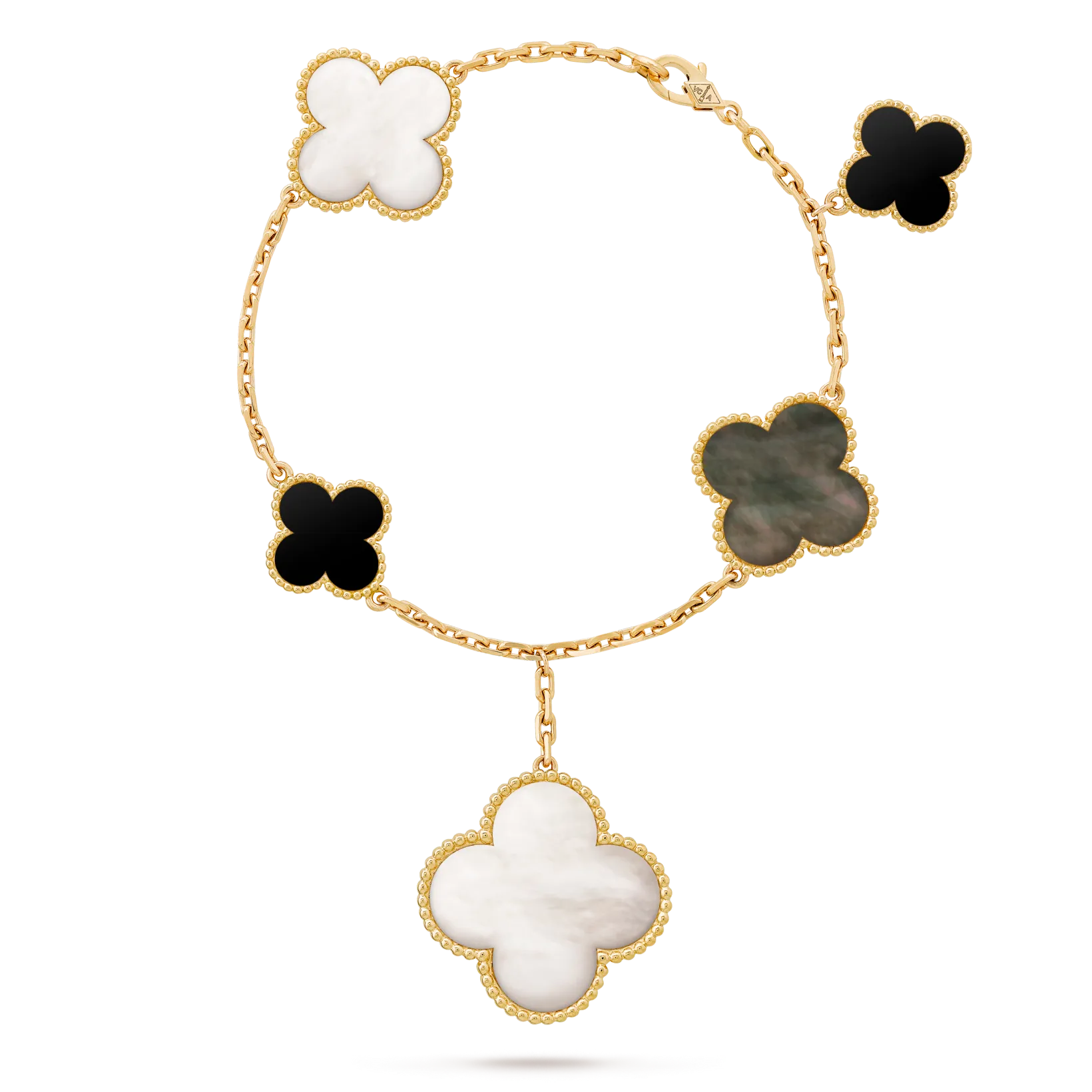 Magic Alhambra bracelet, 5 motifs