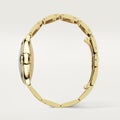 Ballon Bleu de Cartier watch, 36 mm, mechanical movement with automatic winding. Yellow gold