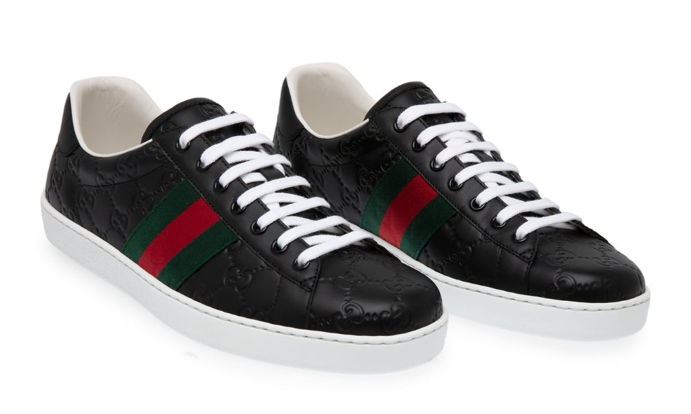 Gucci Ace Signature 'Black'