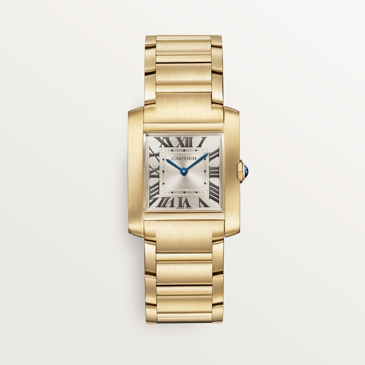 42 mm, movimiento mecánico de carga automática, oro amarillo, acero