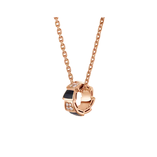 Bob Snake Natalie rose gold necklace