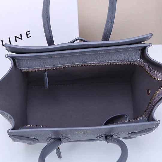 CELINE MICRO LUGGAGE HANDBAG IN CALFSKIN