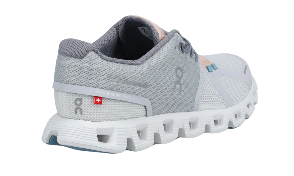 On Cloud 5 Push 'Glacier | Undyed-White'