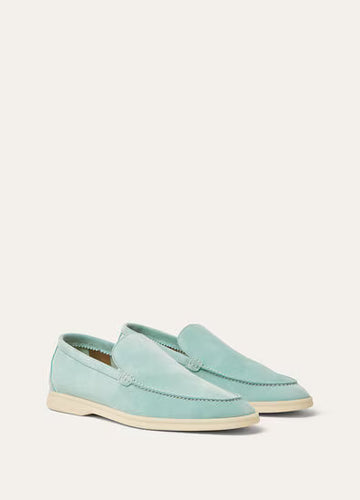 Loro Piana Summer Walk Loafer Acquamarina (51A0)