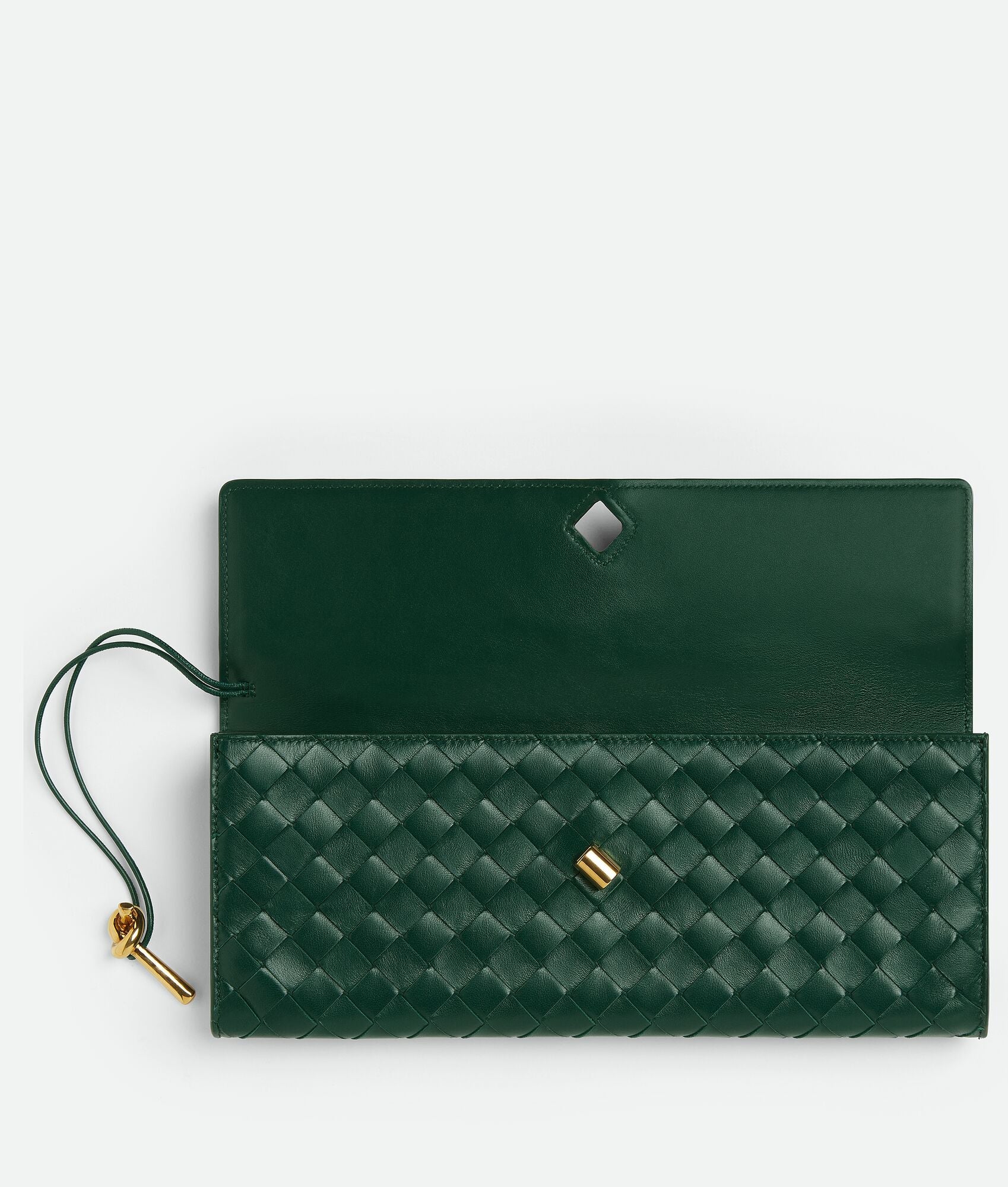BOTTEGA VENETA Long Clutch Andiamo With Handle 741511
