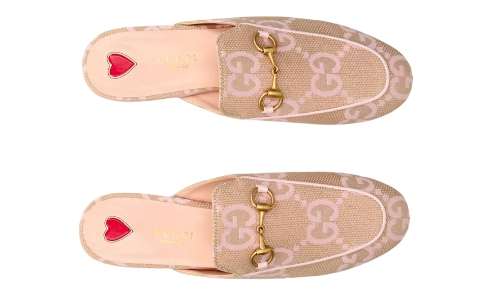 Gucci Jumbo GG Princetown Slipper 'Beige Light