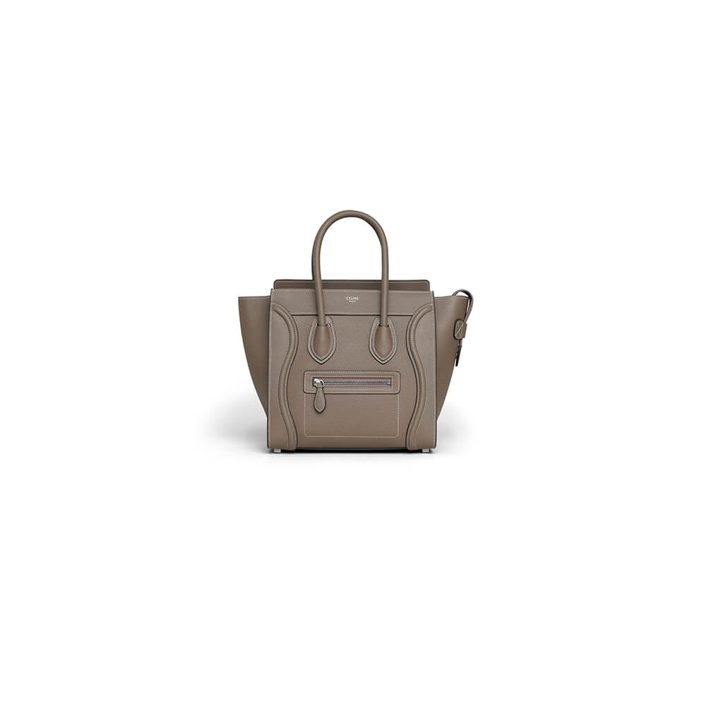 CELINE MICRO LUGGAGE HANDBAG IN CALFSKIN