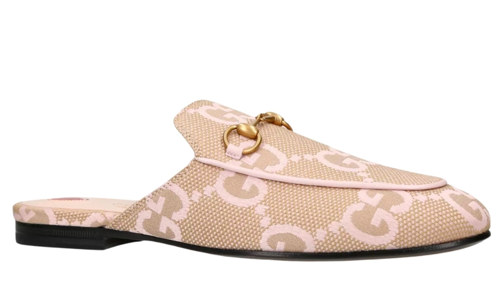 Gucci Jumbo GG Princetown Slipper 'Beige Light