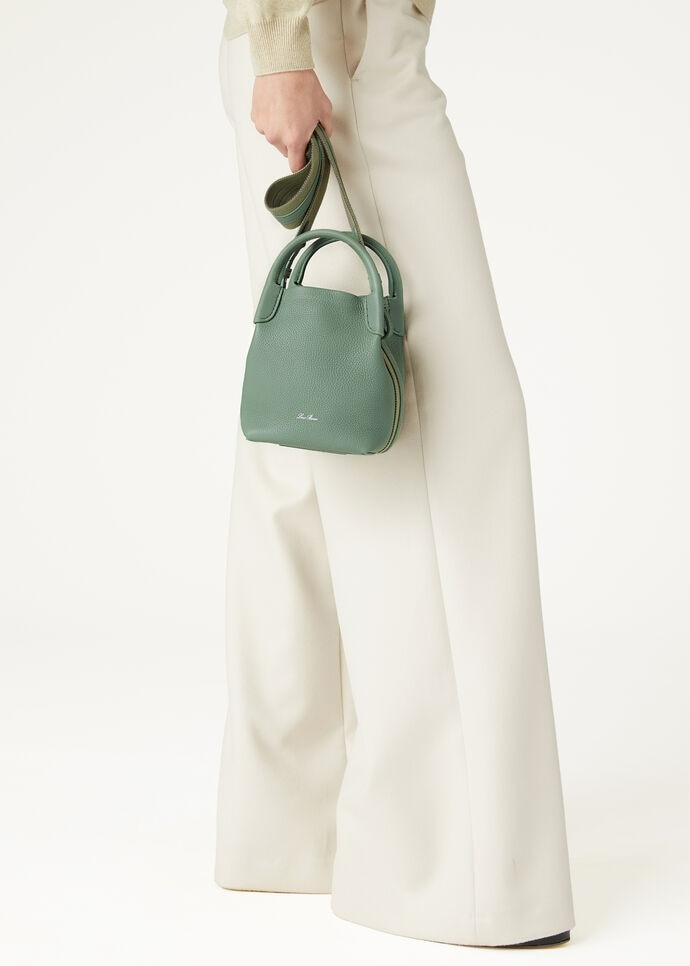 Loro Piana Micro Bale bag Grained Calfskin