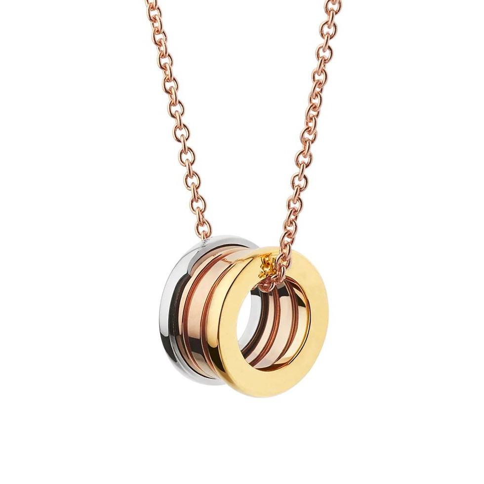 BOB Rollers Elegant rollers ROLLER Rose gold NECKLACE