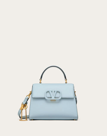 SMALL VSLING GRAINY CALFSKIN HANDBAG