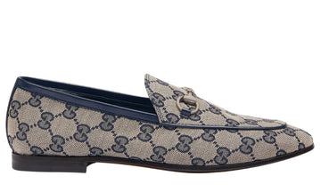 Women's Gucci Jordaan Loafer 'Beige Blue'
