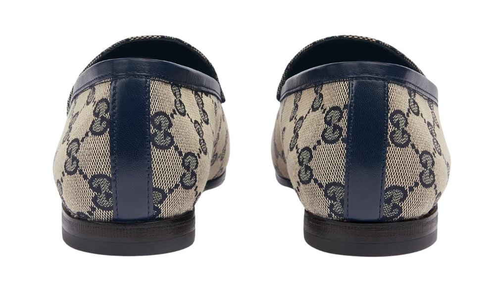 Women's Gucci Jordaan Loafer 'Beige Blue'