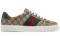 Gucci Ace 'GG Crystal Canvas - Beige'