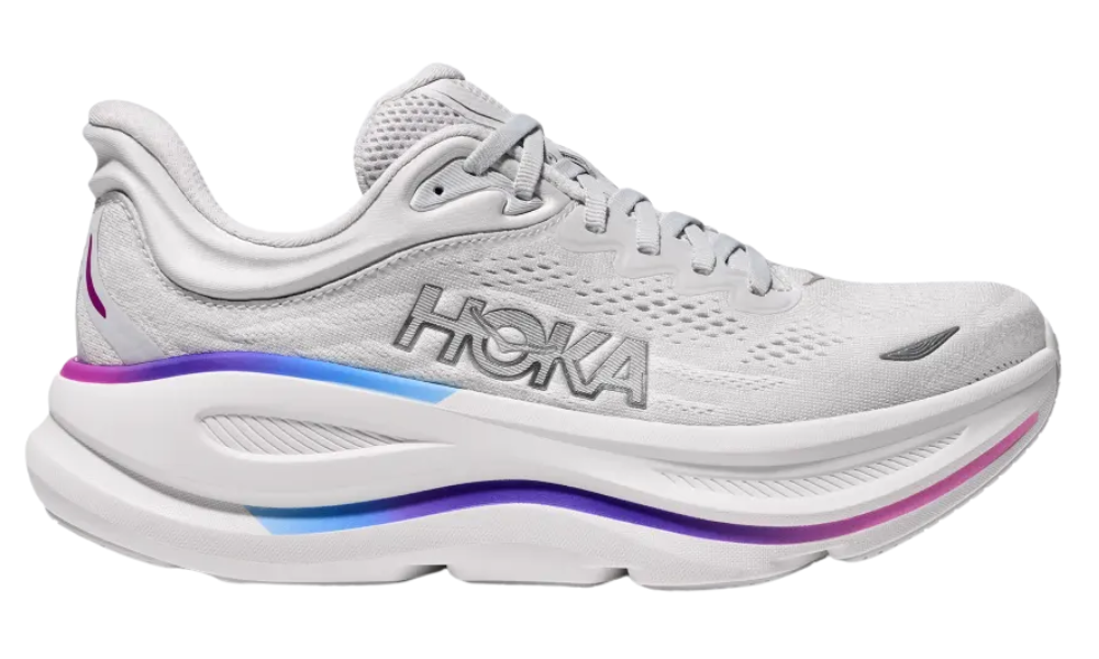 Hoka Bondi 9 "cosmic grey / white"