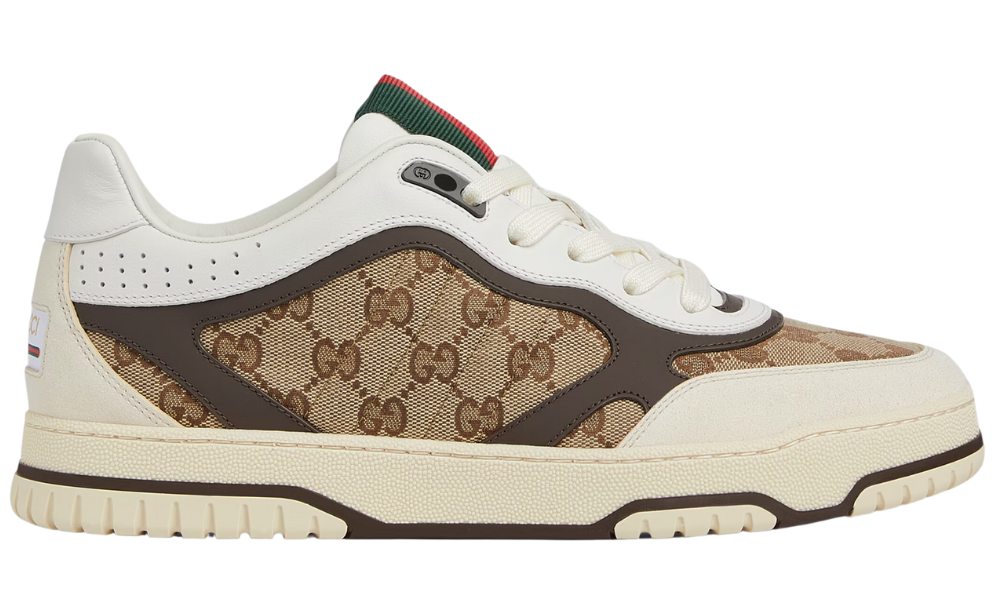 Gucci Re-Web Sneaker 'Beige And Ebony'