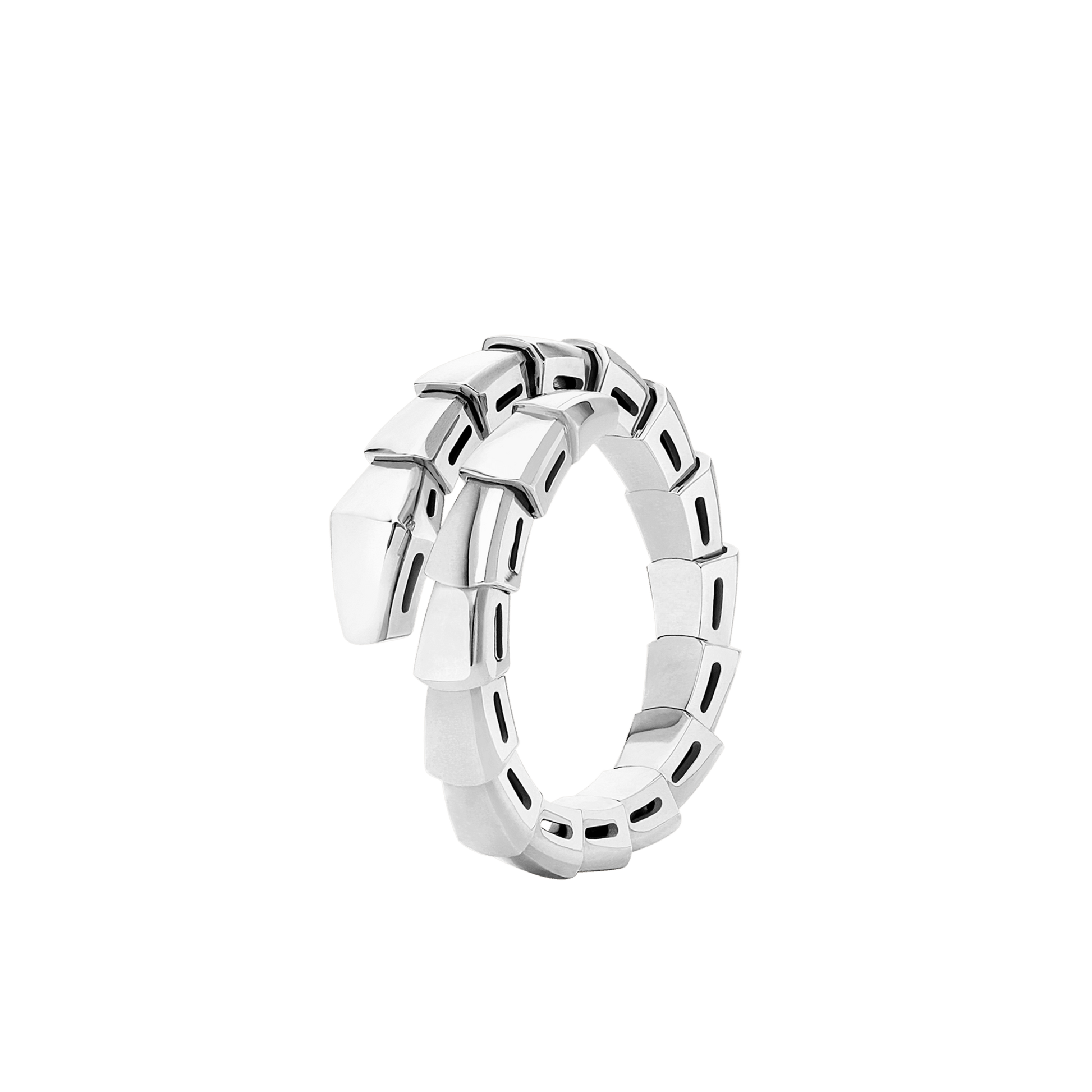Bob snake Jennifer white gold ring