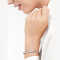 Bob Snake cultured White gold Bracelet