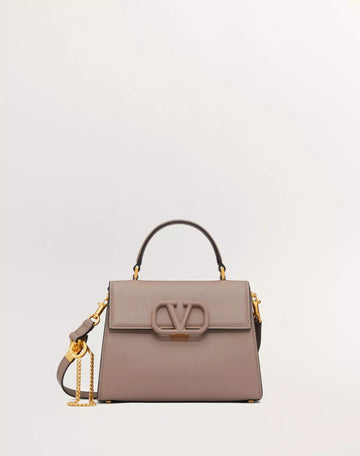 SMALL VSLING GRAINY CALFSKIN HANDBAG