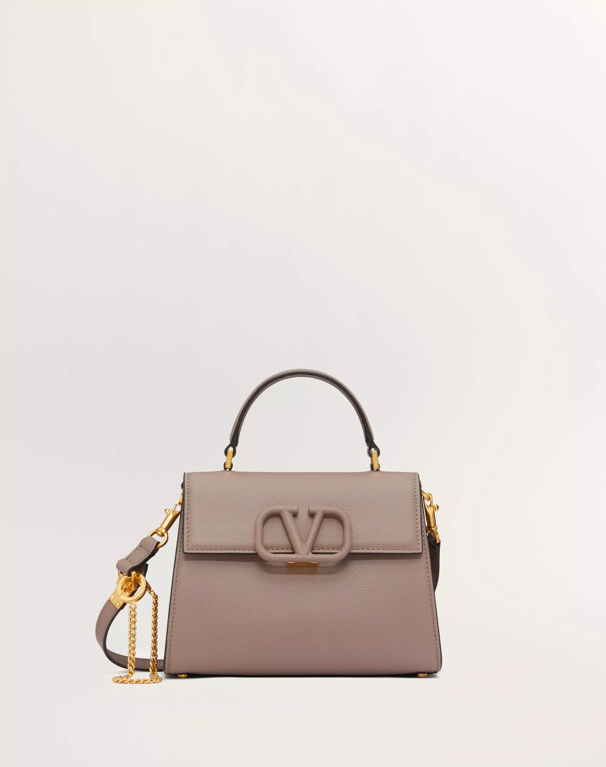 SMALL VSLING GRAINY CALFSKIN HANDBAG
