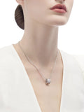 BOB Rollers Elegant rollers-GRACE ROLLER White gold NECKLACE