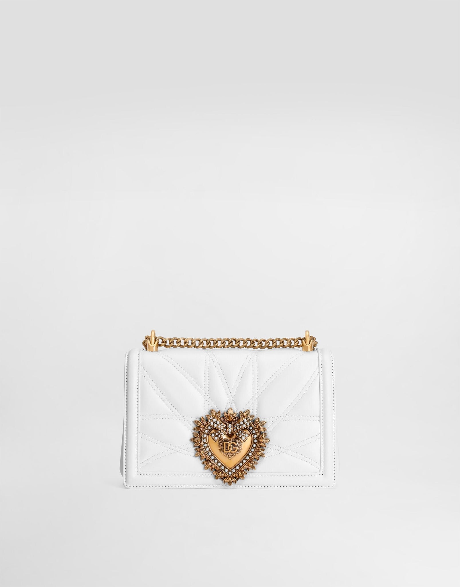 Medium Devotion bag in quilted nappa leather