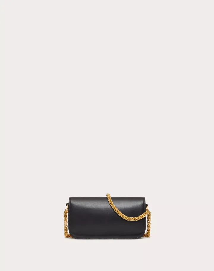 VALENTINO GARAVANI LOCÒ SMALL SHOULDER BAG IN CALFSKIN