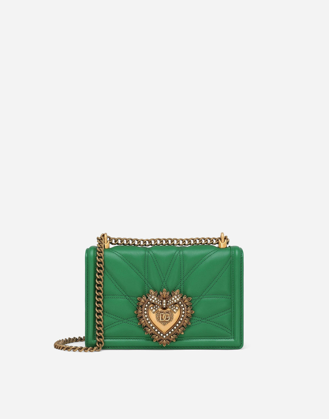 Medium Devotion bag in quilted nappa leather