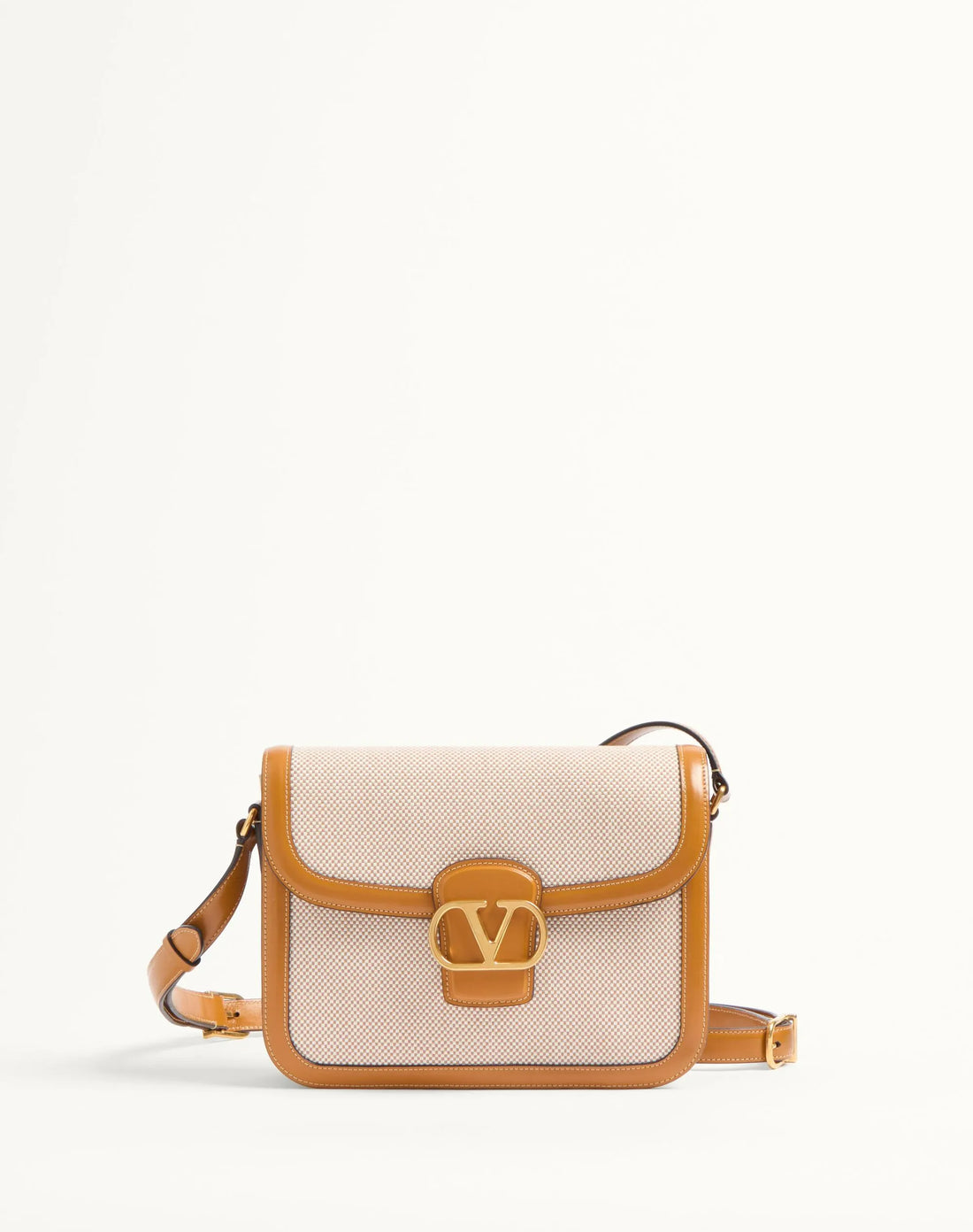 VALENTINO GARAVANI 9TO5 CANVAS SHOULDER BAG