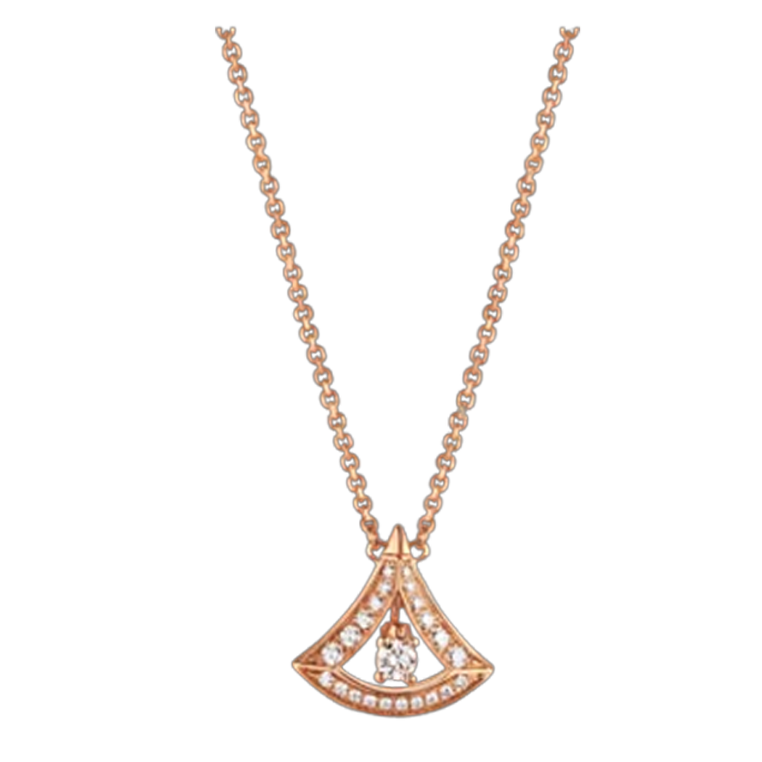 Bob Divas Dench rose gold necklace