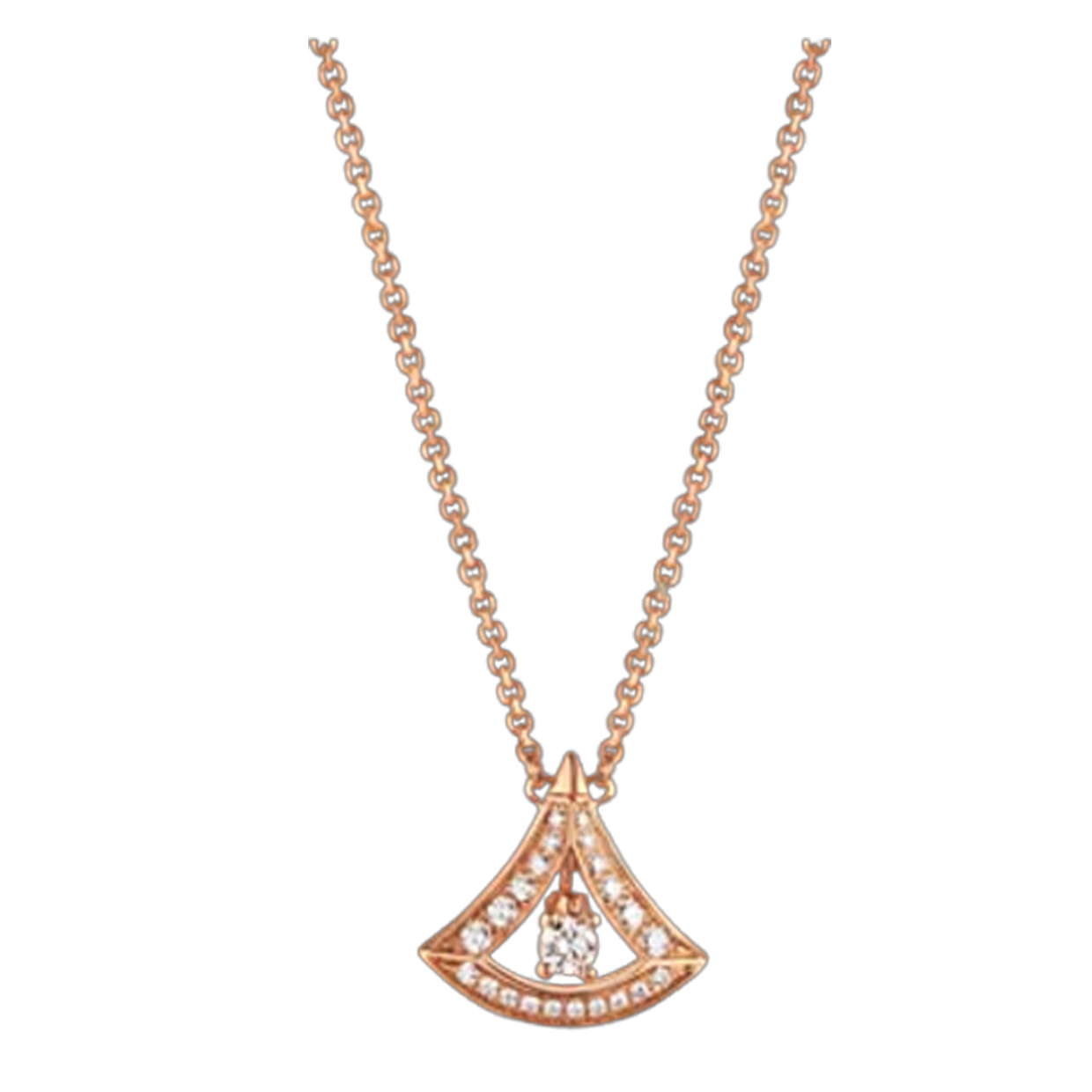 Bob Divas Dench rose gold necklace
