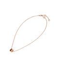 Bob Rollers Adolph necklace with rose gold chain and pendant in rose gold and cermet