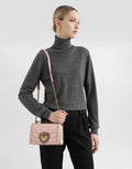 Medium Devotion bag in quilted nappa leather