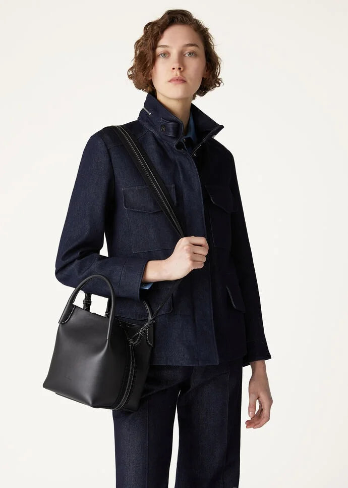 Loro Piana Small Bale bag Smooth Calfskin