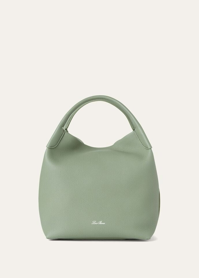 Loro Piana Large Bale bag Grained Calfskin