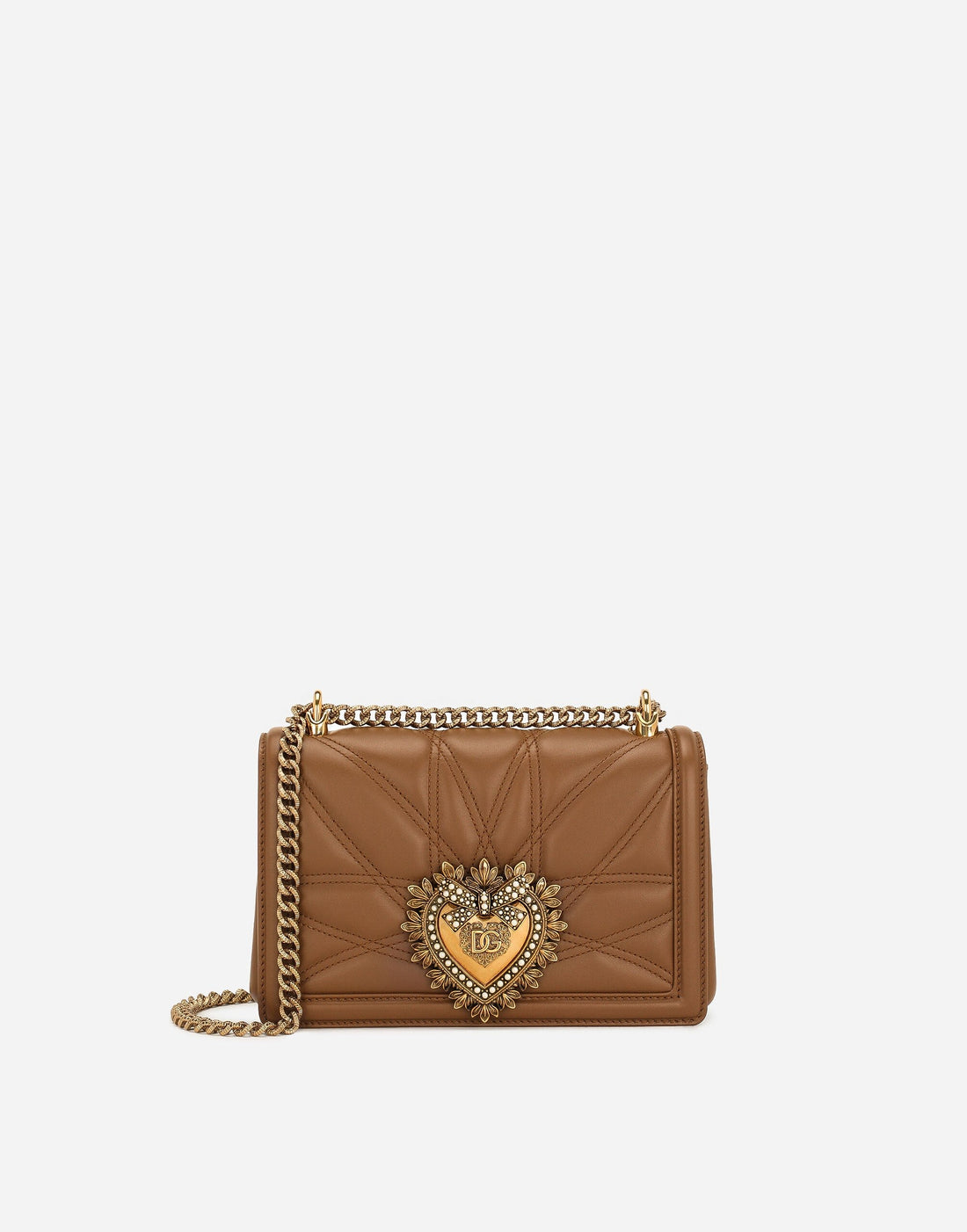 Medium Devotion bag in quilted nappa leather