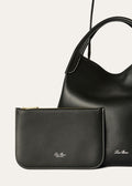 Loro Piana Large Bale bag Smooth Calfskin