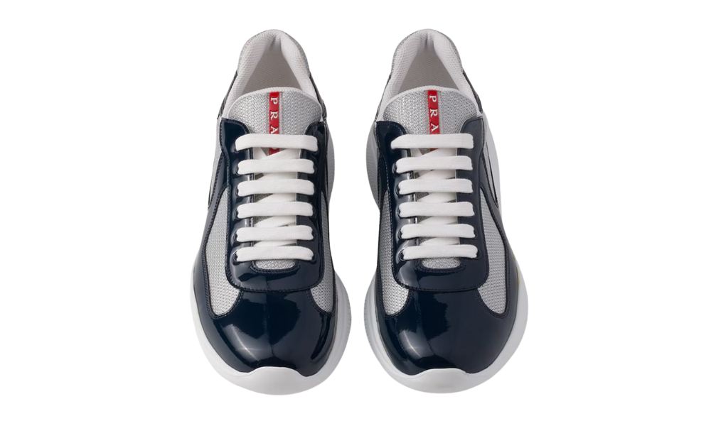 Prada America's Cup low-top sneakers "Royal Blue Silver"