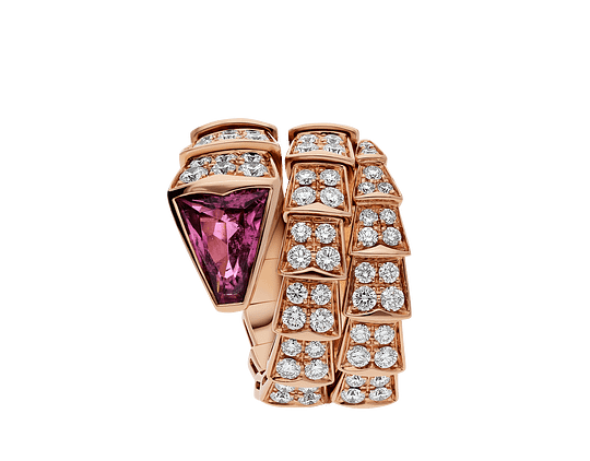 Bob Snake Marilyn set with full pavé diamonds
