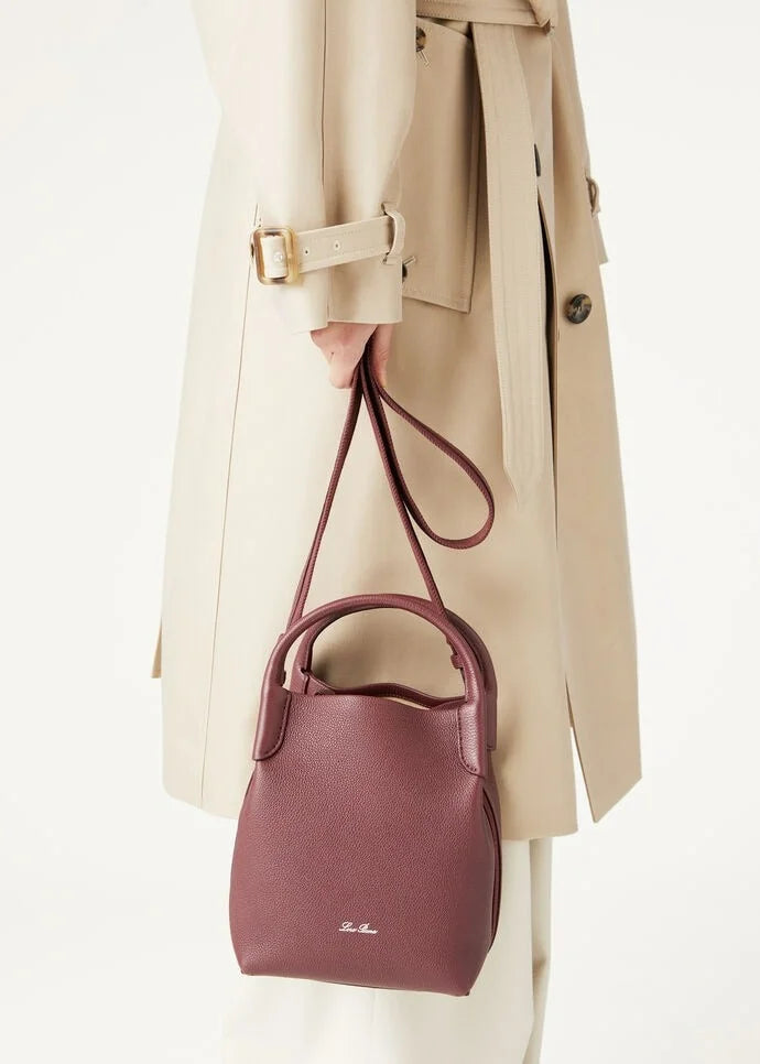 Loro Piana Small Bale bag Grained Calfskin