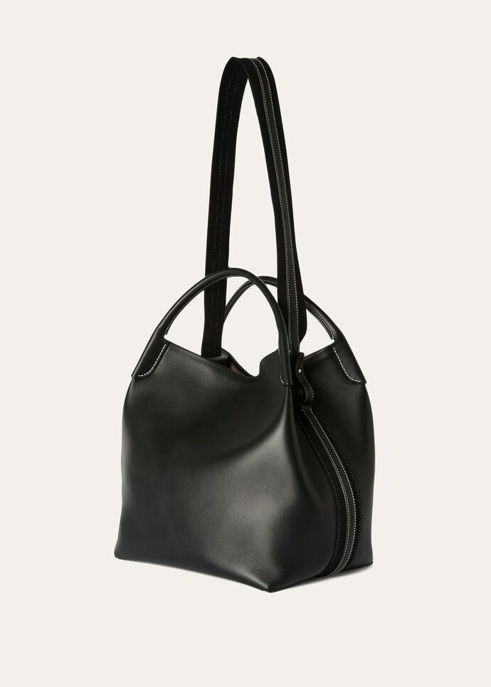Loro Piana Large Bale bag Smooth Calfskin