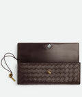 BOTTEGA VENETA Long Clutch Andiamo With Handle 741511