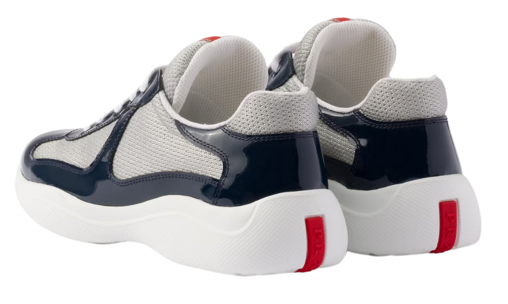 Prada America's Cup low-top sneakers "Royal Blue Silver"