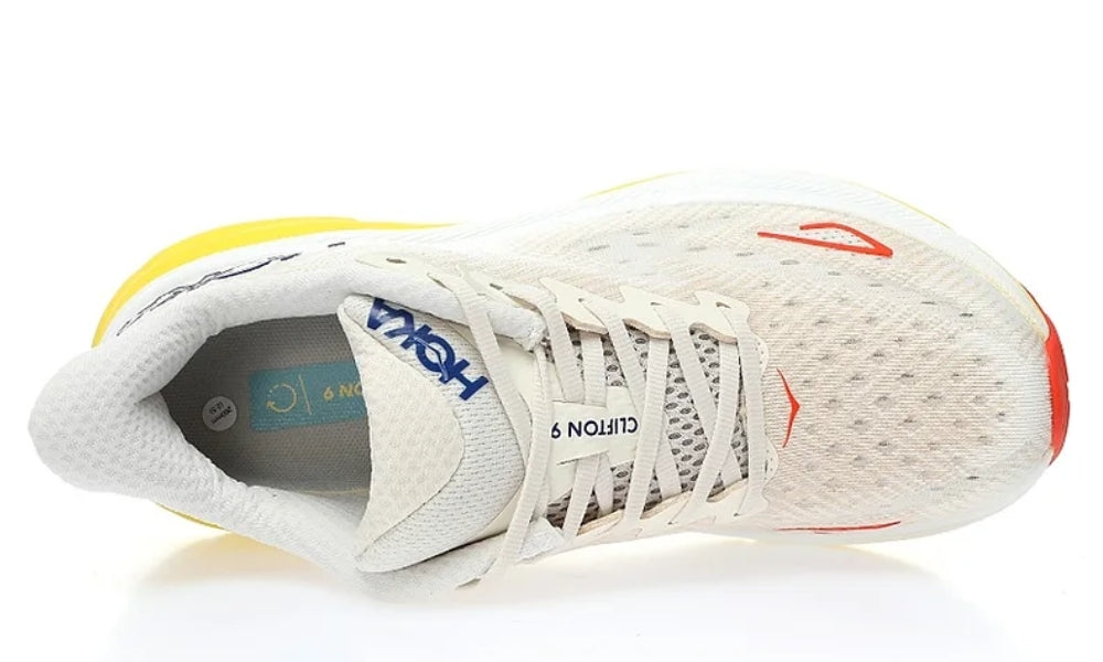 Hoka Clifton 9 'Eggnog Passion Fruit'