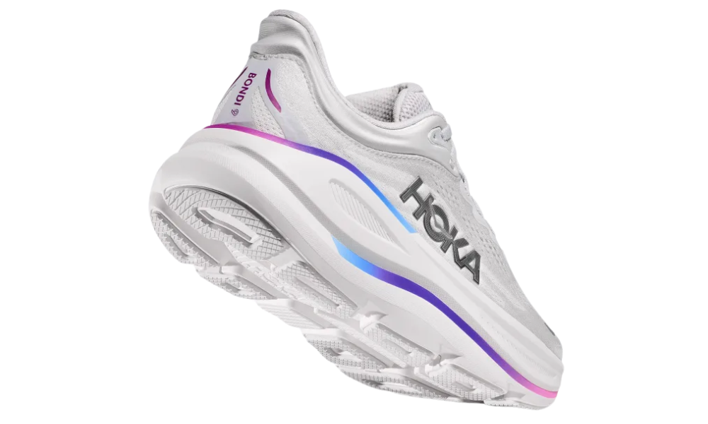 Hoka Bondi 9 "cosmic grey / white"