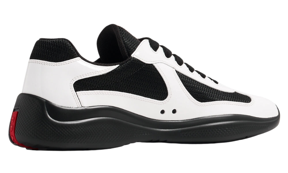 Prada  America's Cup Patent Leather "White / Black"