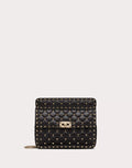 MEDIUM NAPPA ROCKSTUD SPIKE BAG BLACK