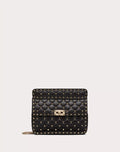 MEDIUM NAPPA ROCKSTUD SPIKE BAG AZURE